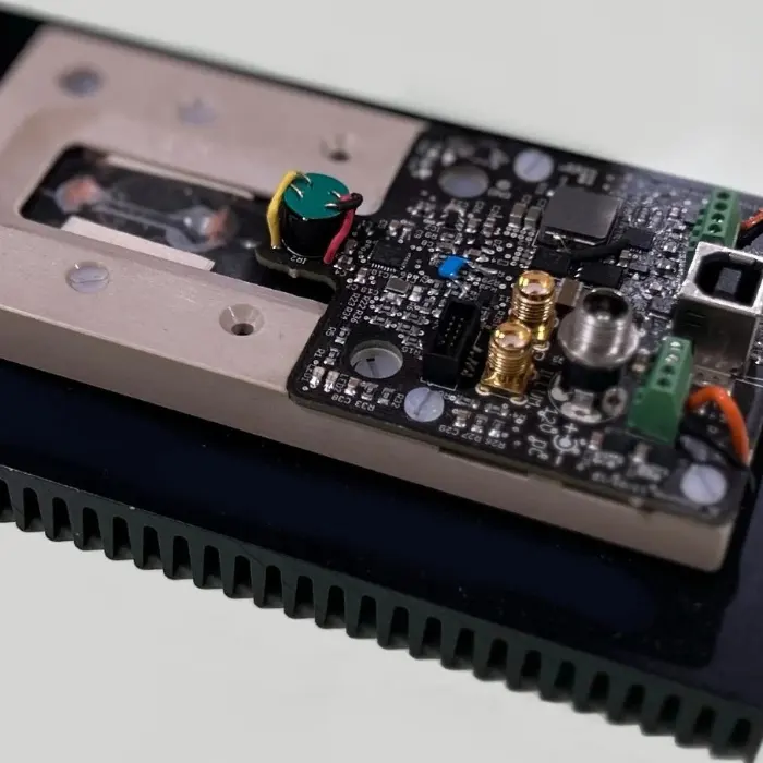 Peltier based temperature controller for microfluidics.