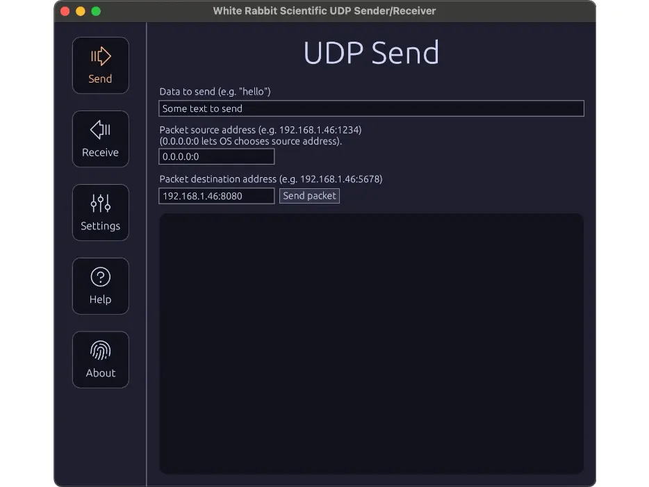 Rust UPD software application.